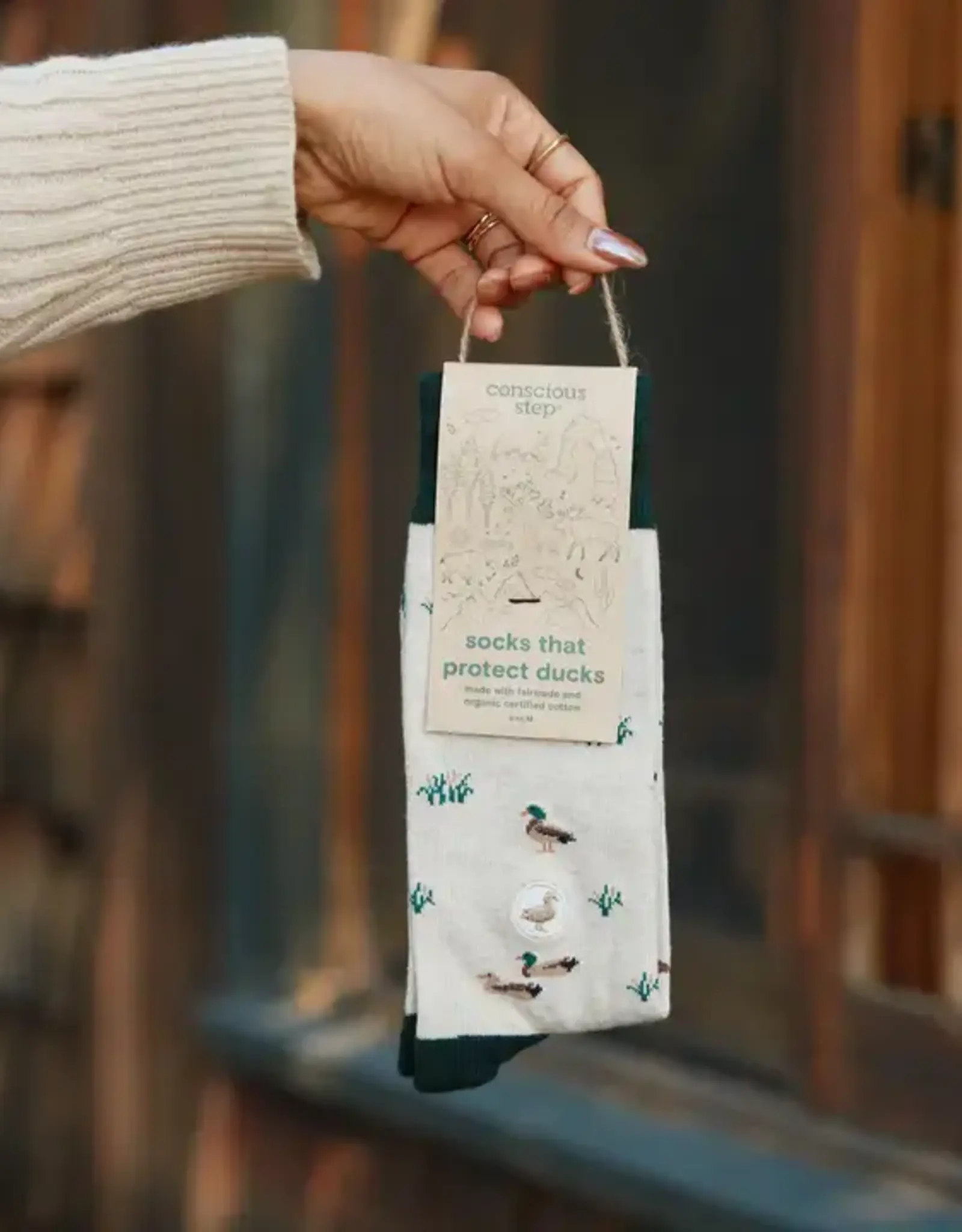 Conscious Step Socks that Protect Ducks