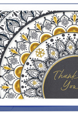 Quilling Card Quilled Thank You Mandala Greeting Card