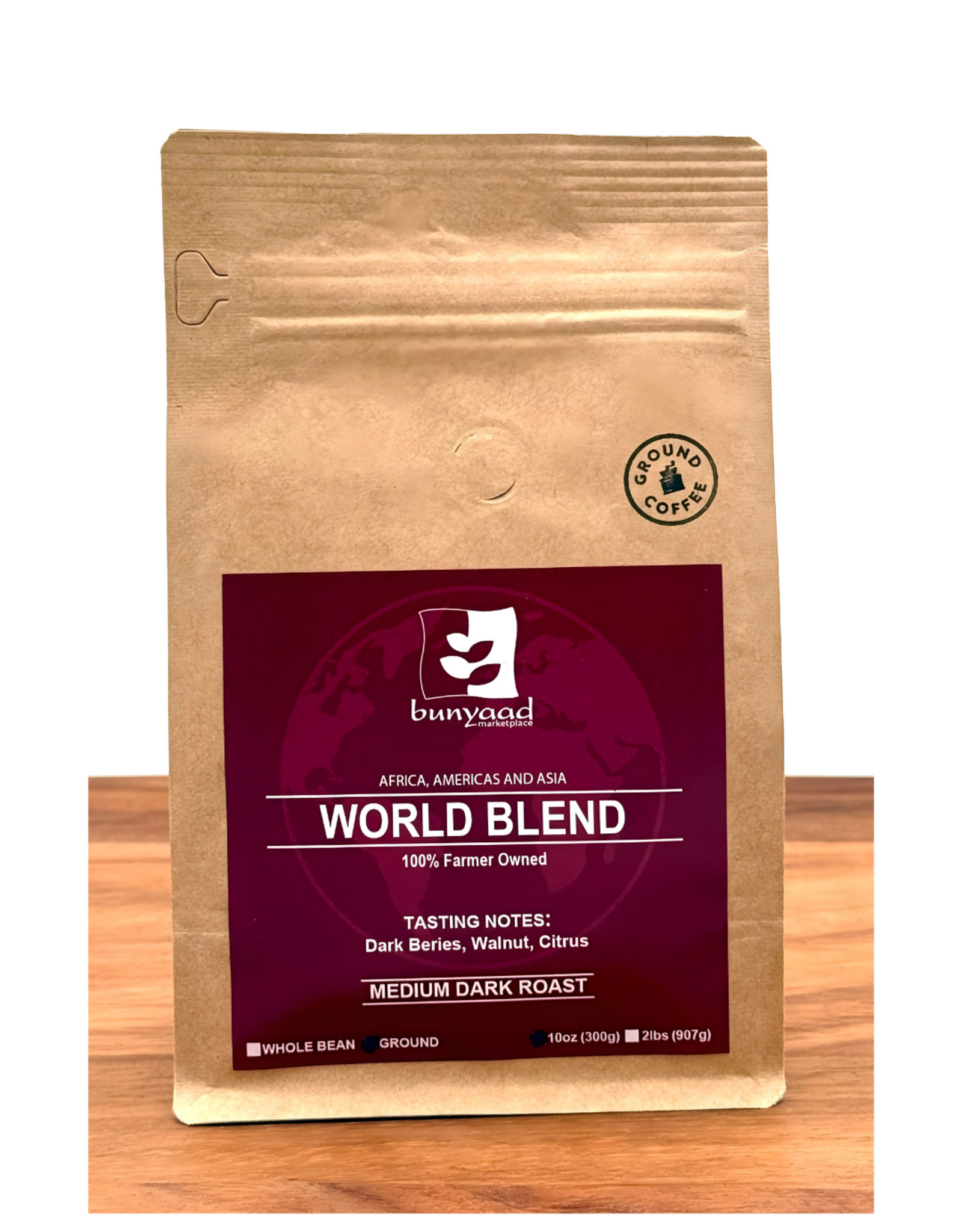 Lenca Coffee Roasters Bunyaad World Blend