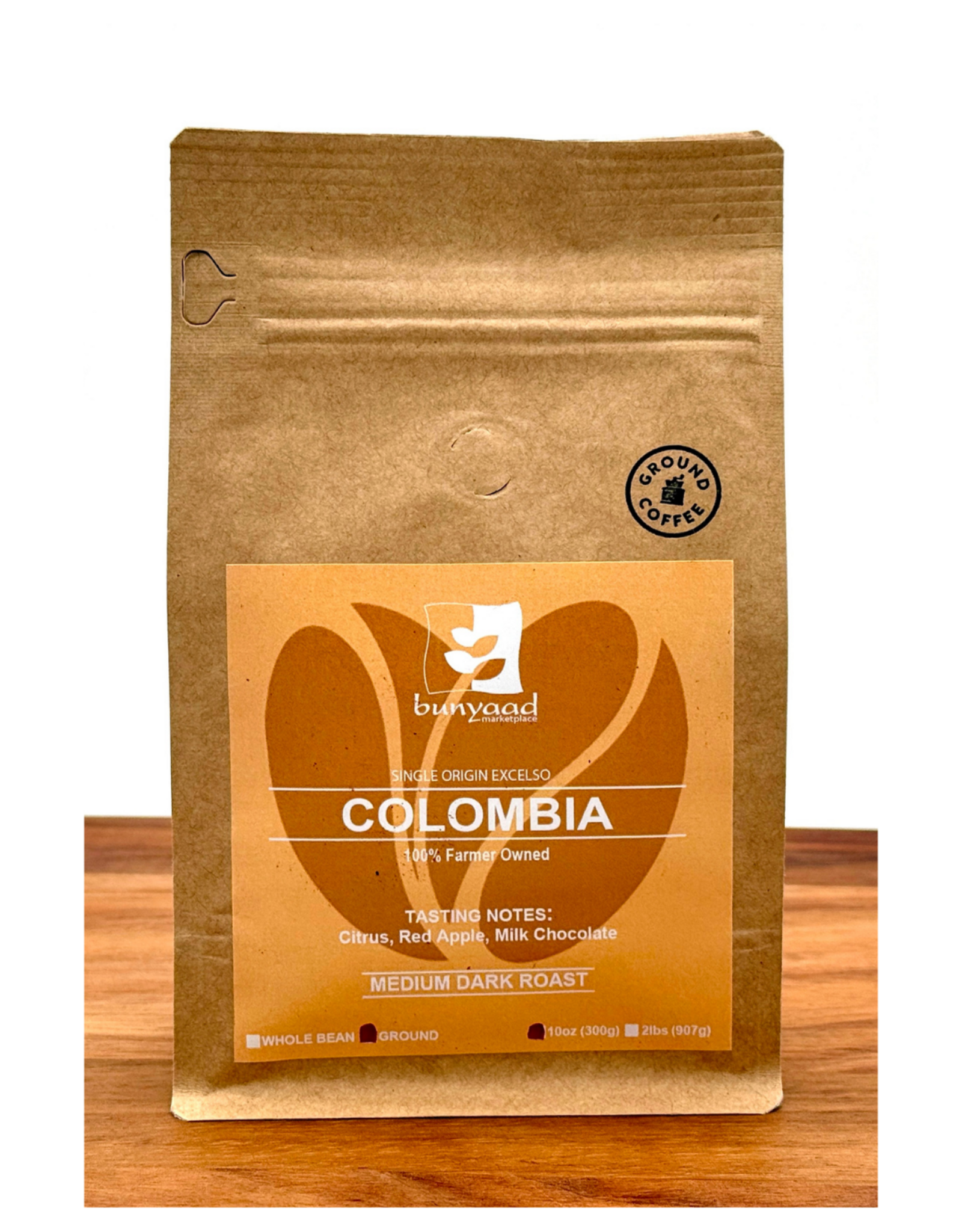 Lenca Coffee Roasters Bunyaad Colombia Coffee  - Excelso Bean