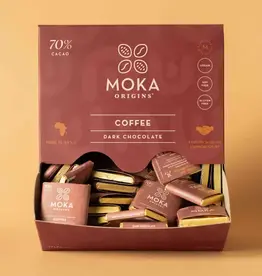 Moka Origins Uganda Coffee Dark Mini Chocolate 70&