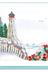 Quilling Card Quilled Lighthouse Cliff Greeting Card