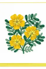 Quilling Card Quilled Al Samer Flower Greeting Card