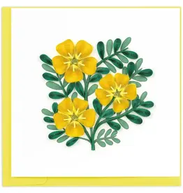 Quilling Card Quilled Al Samer Flower Greeting Card