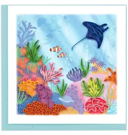 Quilling Card Quilled Coral Reef Greeting Card