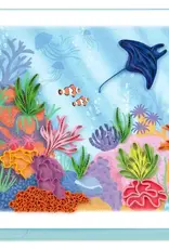 Quilling Card Quilled Coral Reef Greeting Card