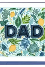 Quilling Card Quilled Botanical DAD Greeting Card