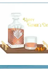 Quilling Card Quilled Father's Day Whiskey Greeting Card