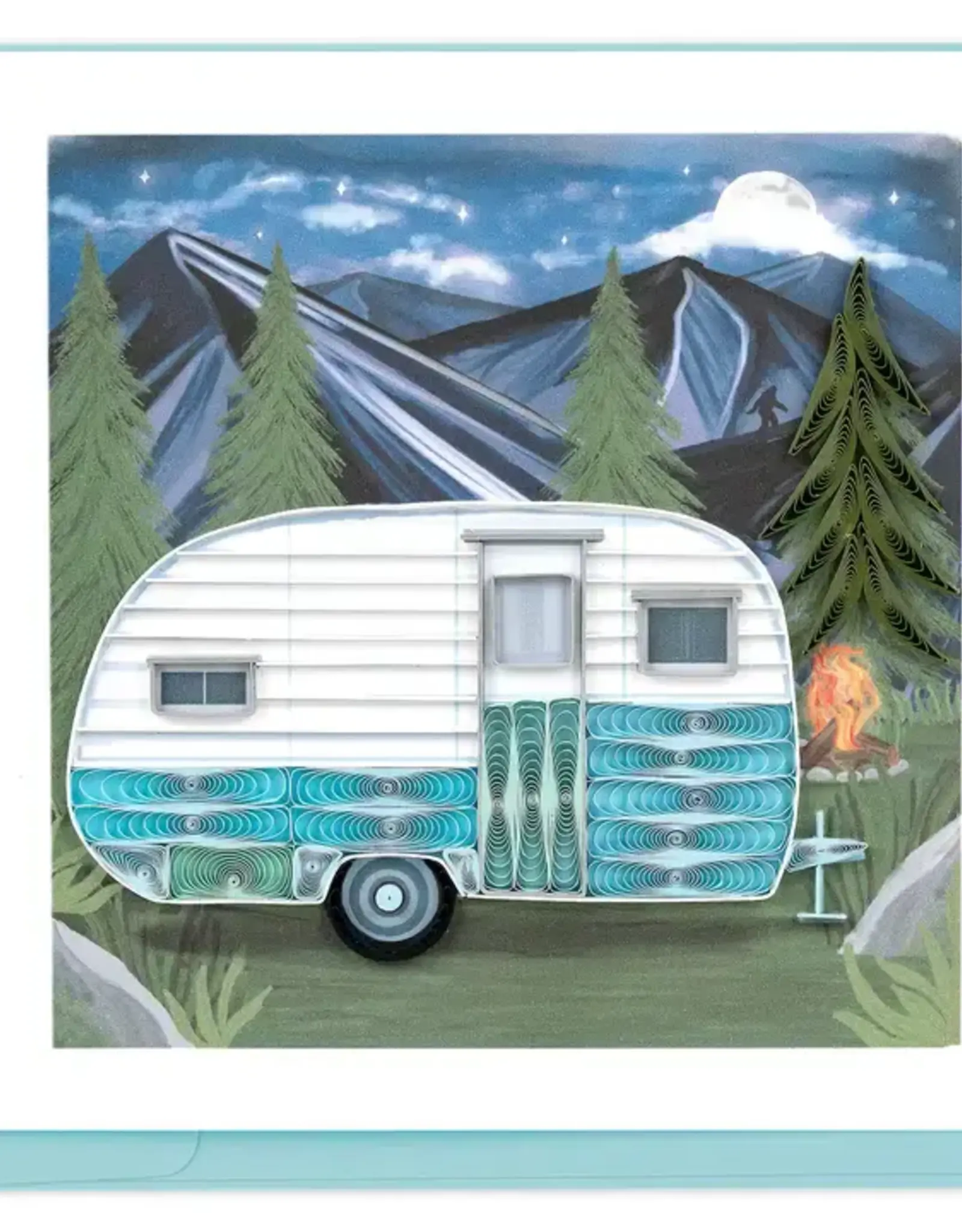 Quilling Card Quilled Camper Greeting Card