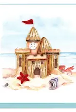Quilling Card Quilled Sand Castle Greeting Card