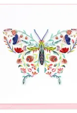 Quilling Card Quilled Floral Butterfly Greeting Card