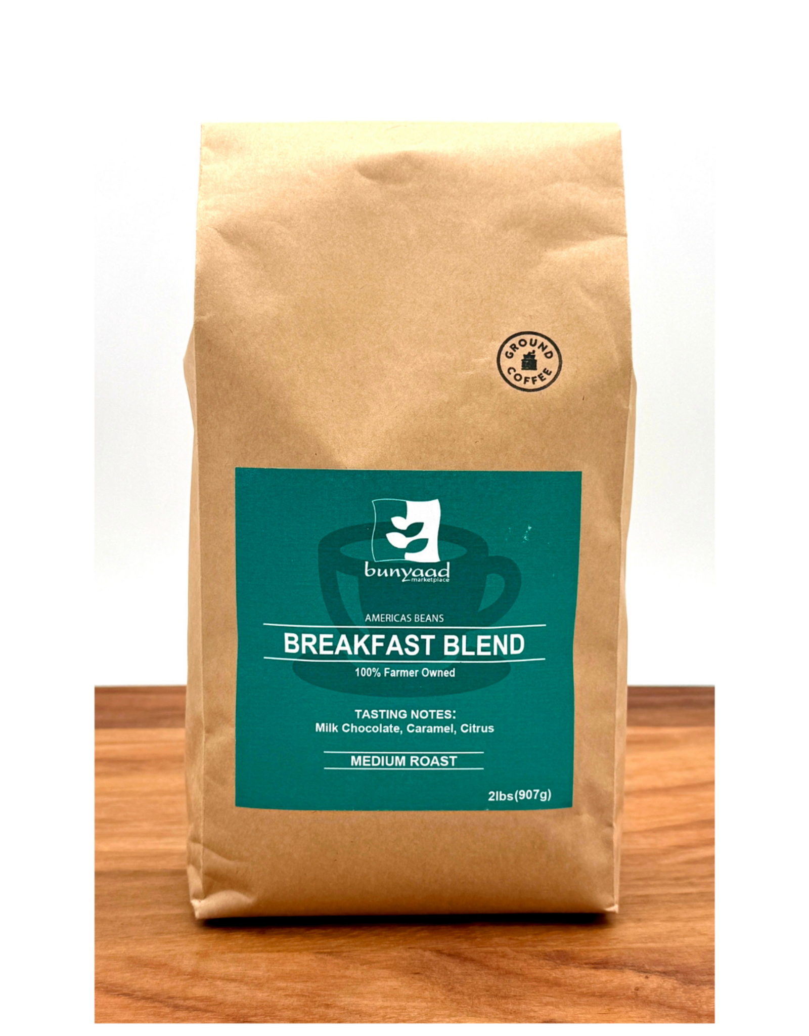 Lenca Coffee Roasters Bunyaad Breakfast Blend Coffee -