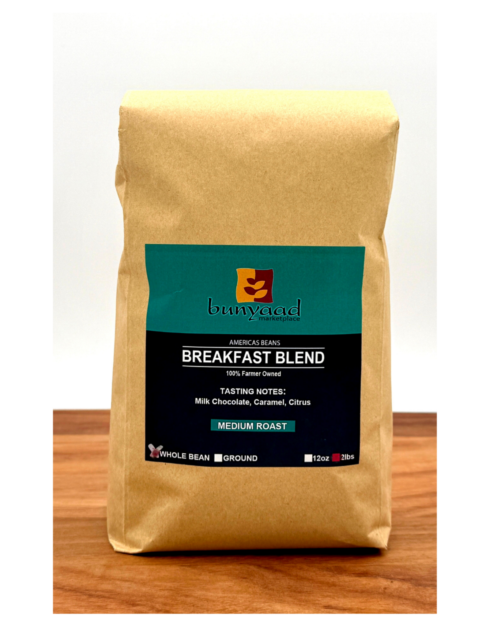 Lenca Coffee Roasters Bunyaad Breakfast Blend Coffee -