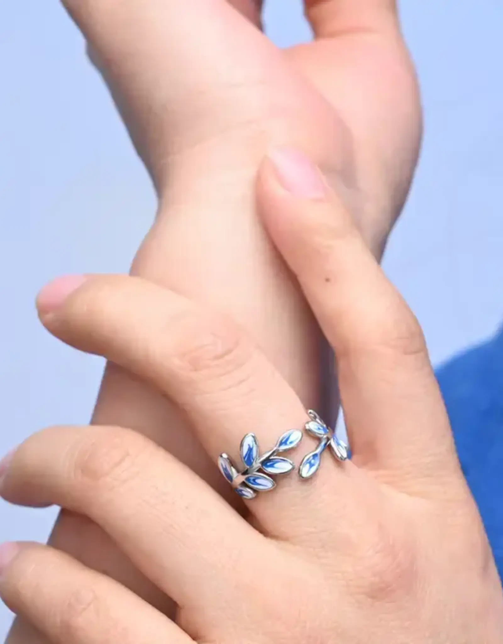 Starfish Project Hope Grows Ring in Silver & Blue