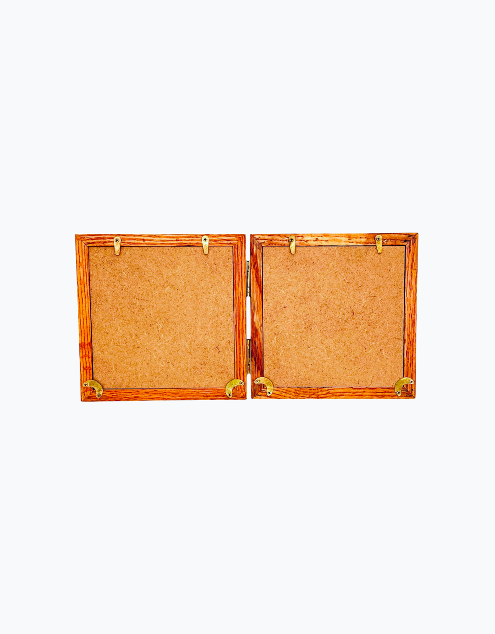 Bunyaad Pakistan 213641 Natural Red Oak Striped Duo Frame Hinged