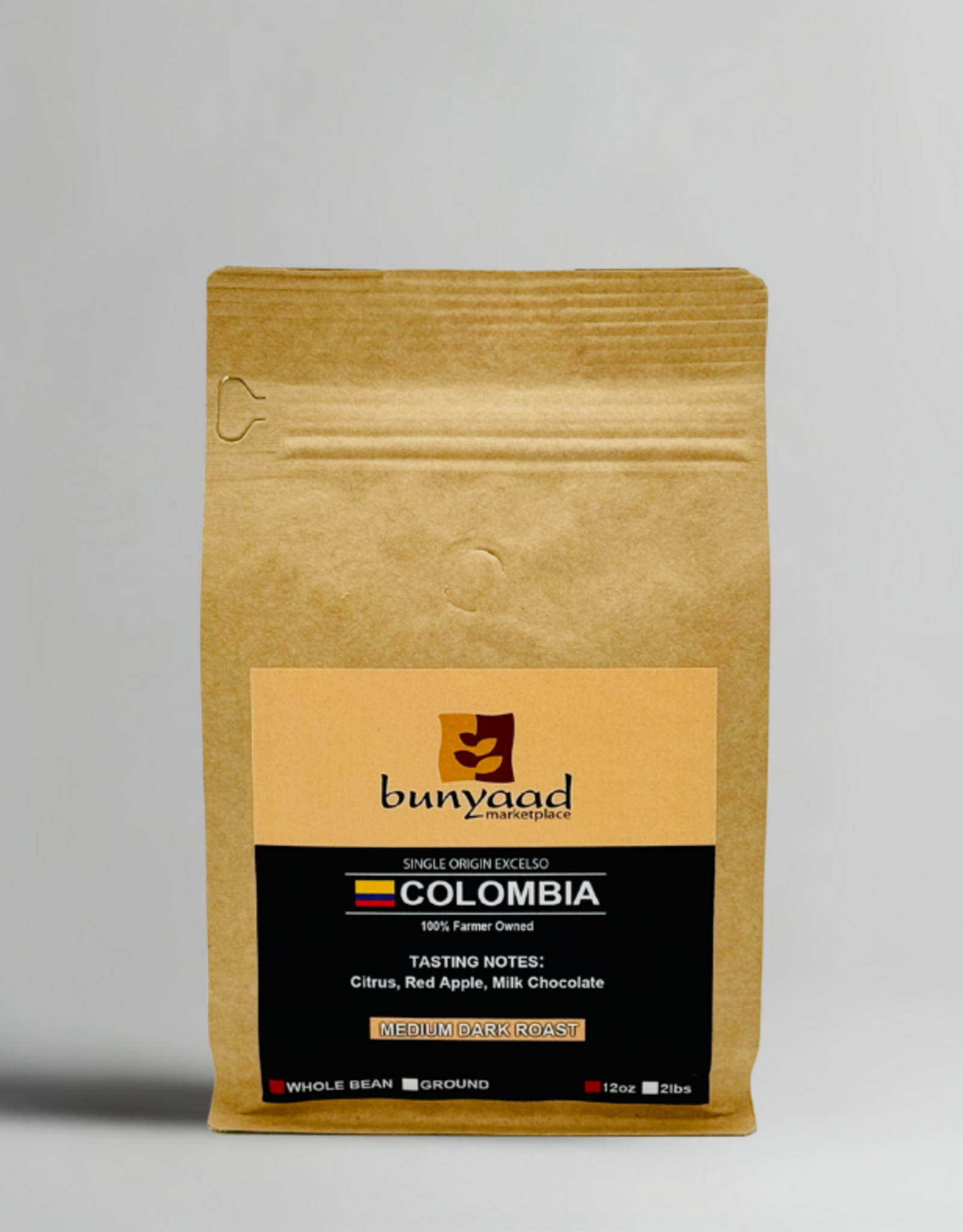 Lenca Coffee Roasters Bunyaad Colombia Coffee  - Excelso Bean