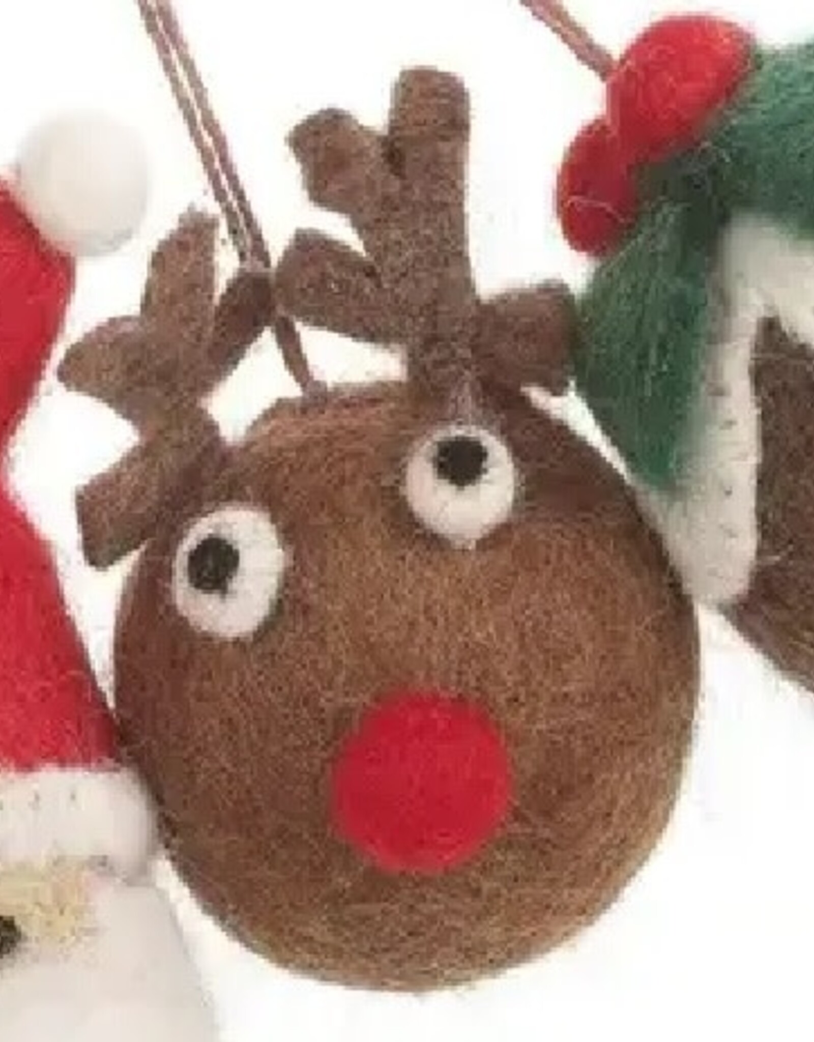 Felt So Good Rudolph Christmas Character Bauble