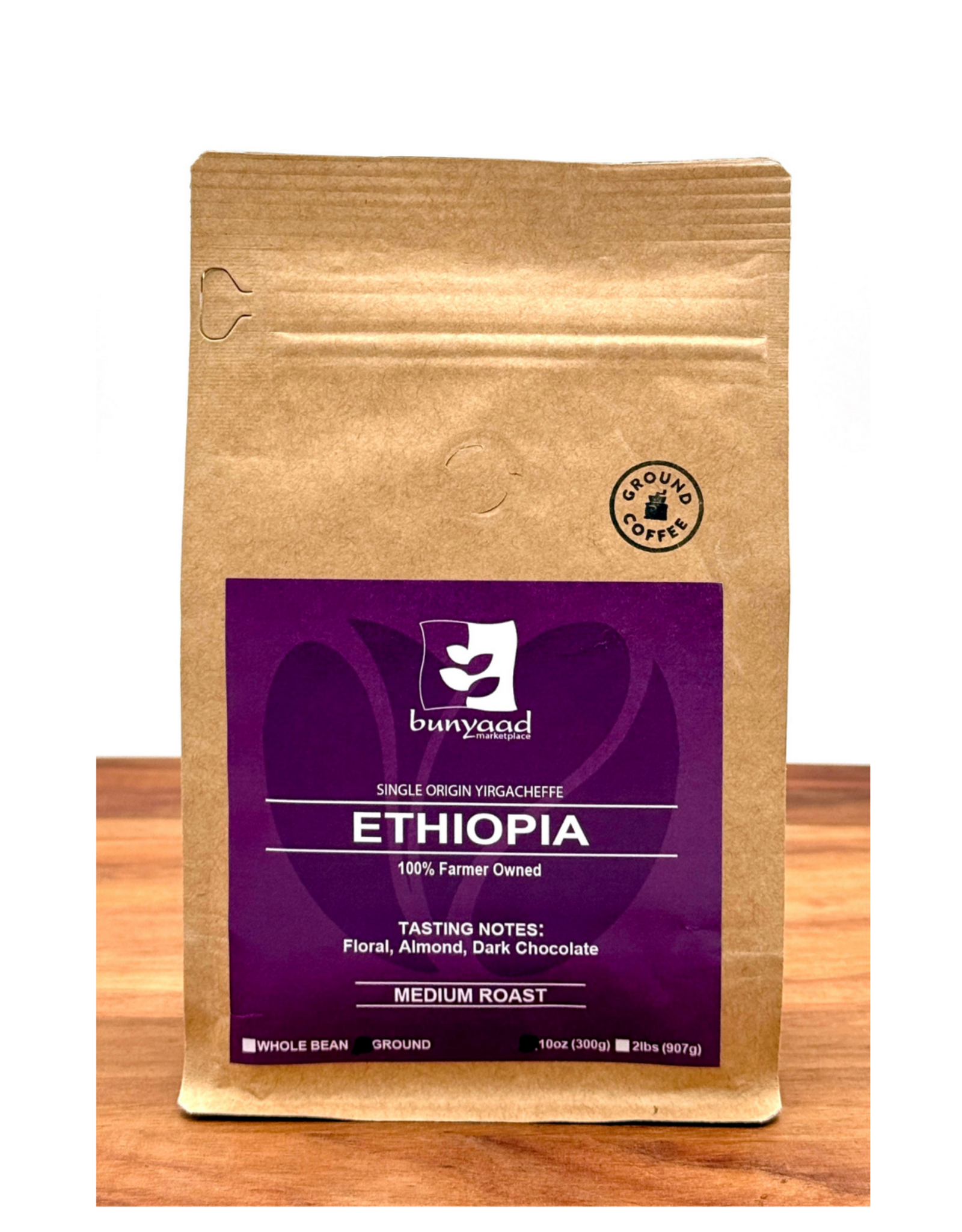 Lenca Coffee Roasters Bunyaad Ethiopia Coffee - Yirgacheffe Bean