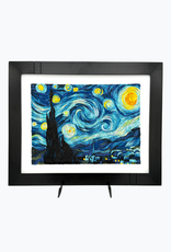 Quilling Card Quilled Starry Night, Van Gogh Wall Art (15 in. X 11in) w/ Frame