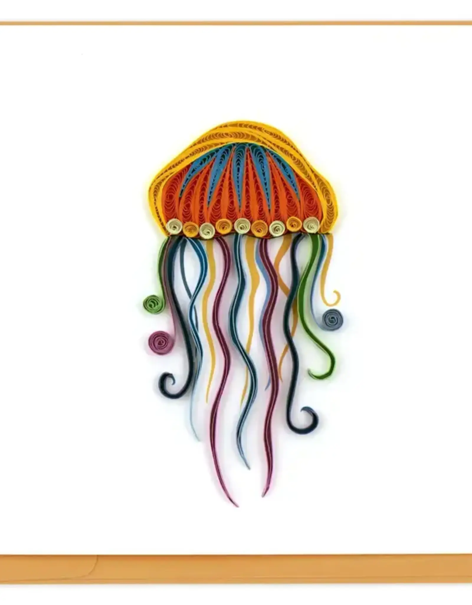 Quilling Card Quilled Jellyfish Greeting Card