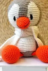 Silk Road Bazaar Knit Penguin Doll