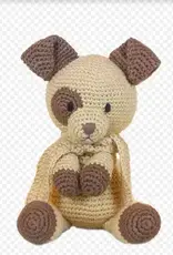 Silk Road Bazaar Knit Puppy Dog Doll