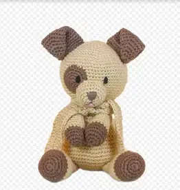 Silk Road Bazaar Knit Puppy Dog Doll