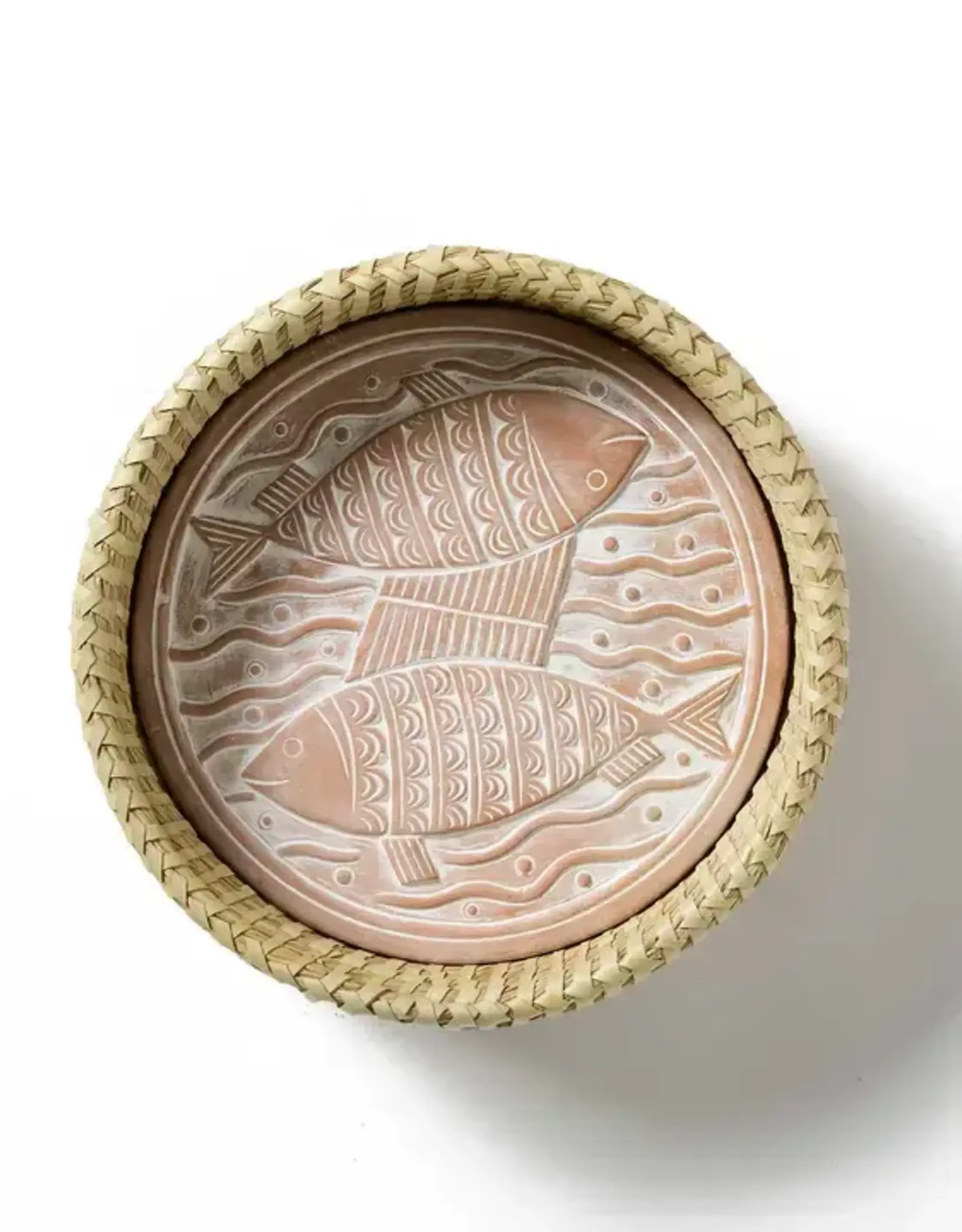 Serrv Macha Lidded Handmade Breadwarmer