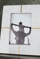 Matr Boomie Sammita White Frame 4" X 6"