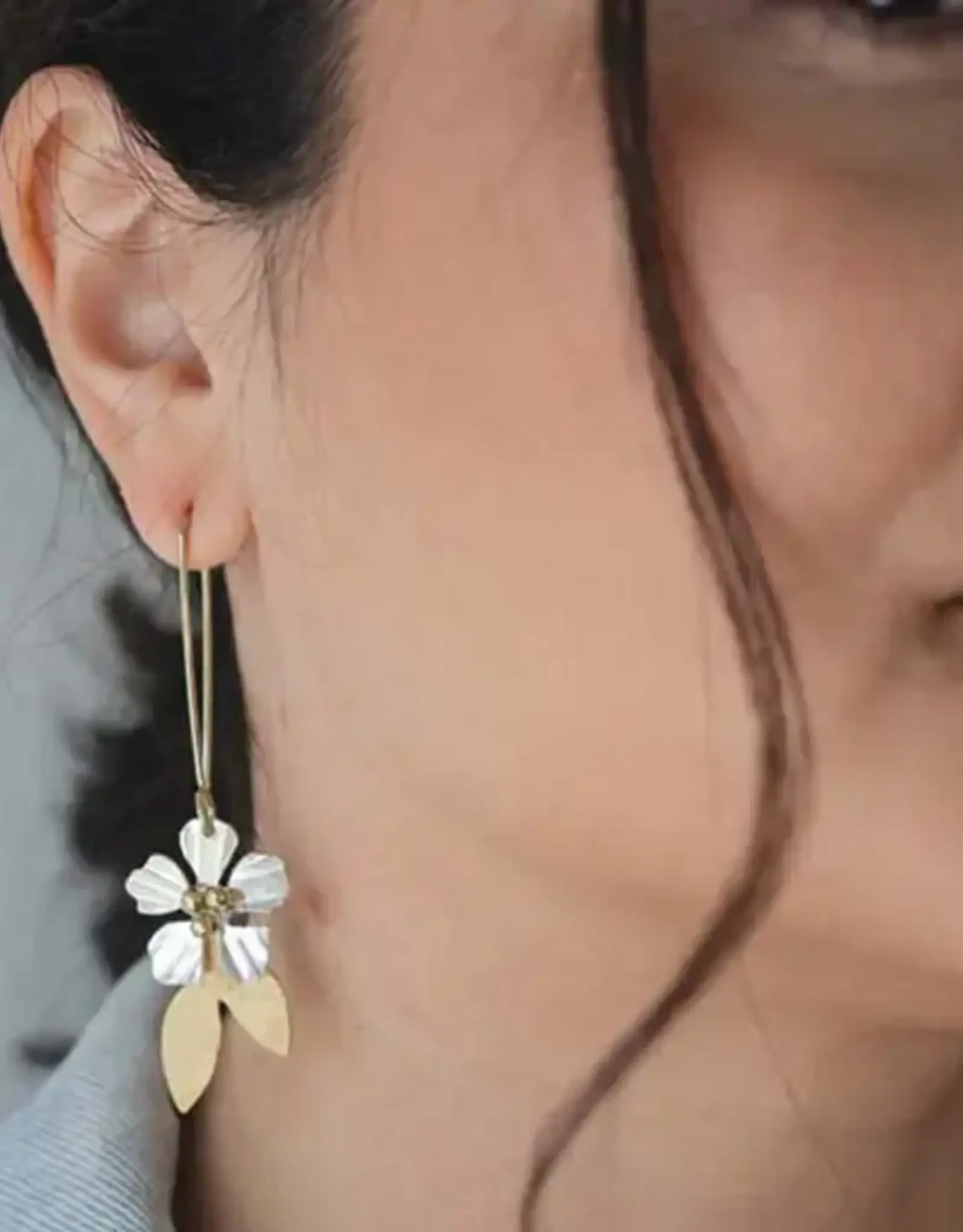 Matr Boomie Sayuri Petal Dangle Earrings