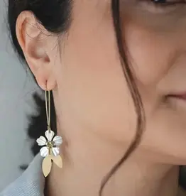 Matr Boomie Sayuri Petal Dangle Earrings