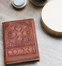 Matr Boomie Brown Leather Moon Phase Journal