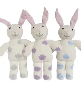 Melange Collection Knit Bunnies With Pastel Spots - Assorted