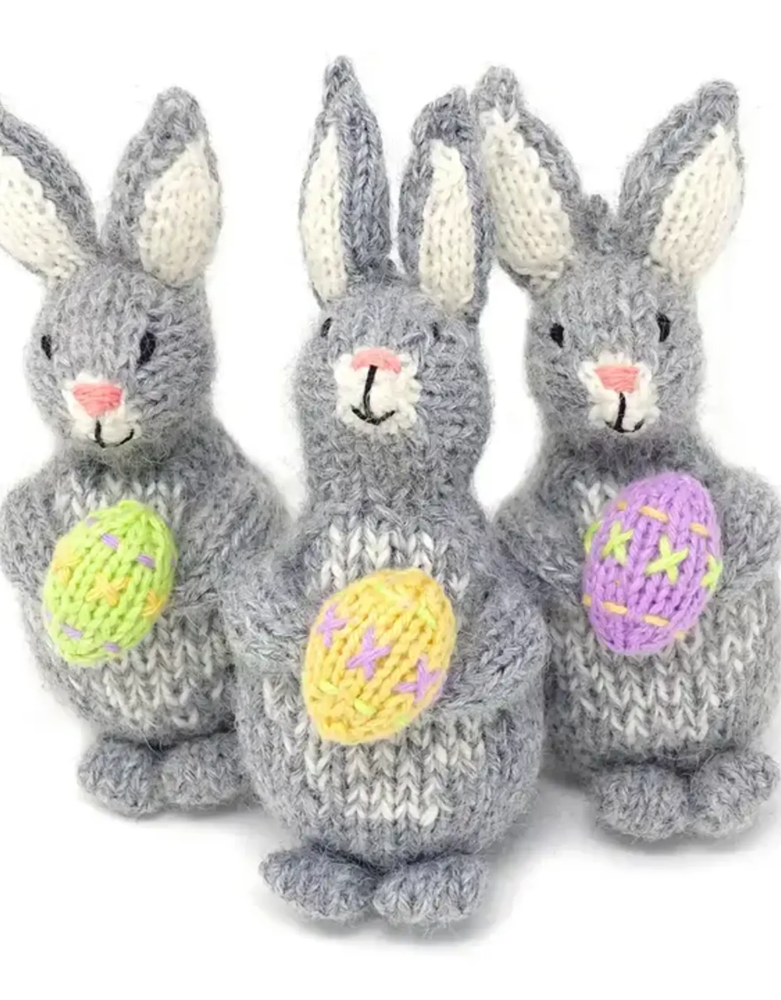 Melange Collection Bunny with Egg Ornament - Assorted