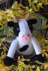 Melange Collection Knit Cow Toy