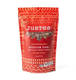 Justea African Chai Black Tea Pouch - Large