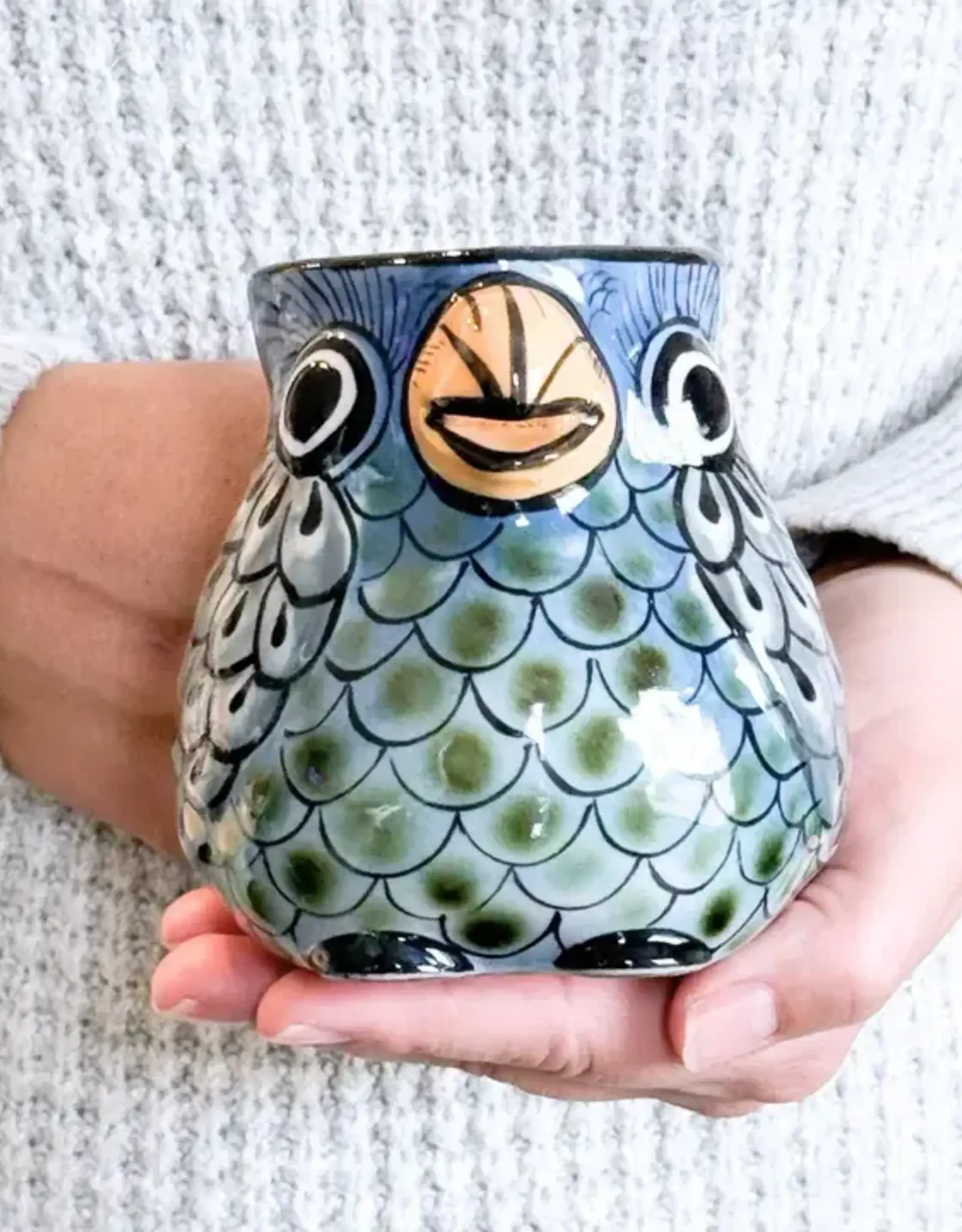 Lucia's Imports Ceramic Bird Mug