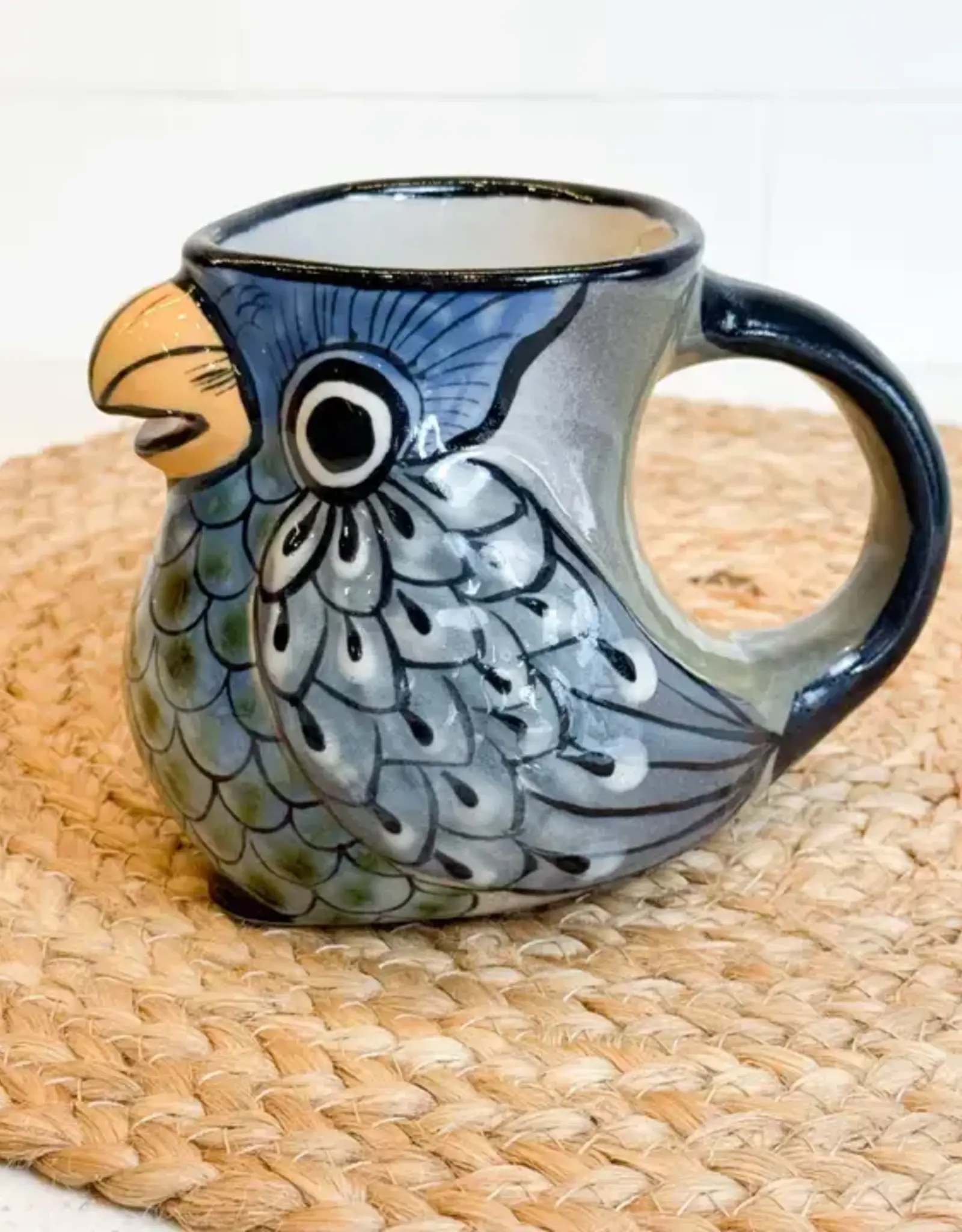 Lucia's Imports Ceramic Bird Mug