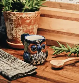 Lucia's Imports Stoneware Owl Mug