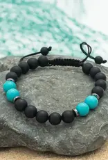 Starfish Project Black and Teal Unisex Bracelet