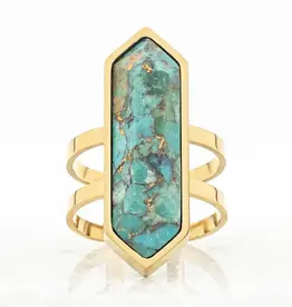 Starfish Project Wild and Free Turquoise Ring