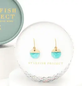 Starfish Project Refresh Earrings in Aqua