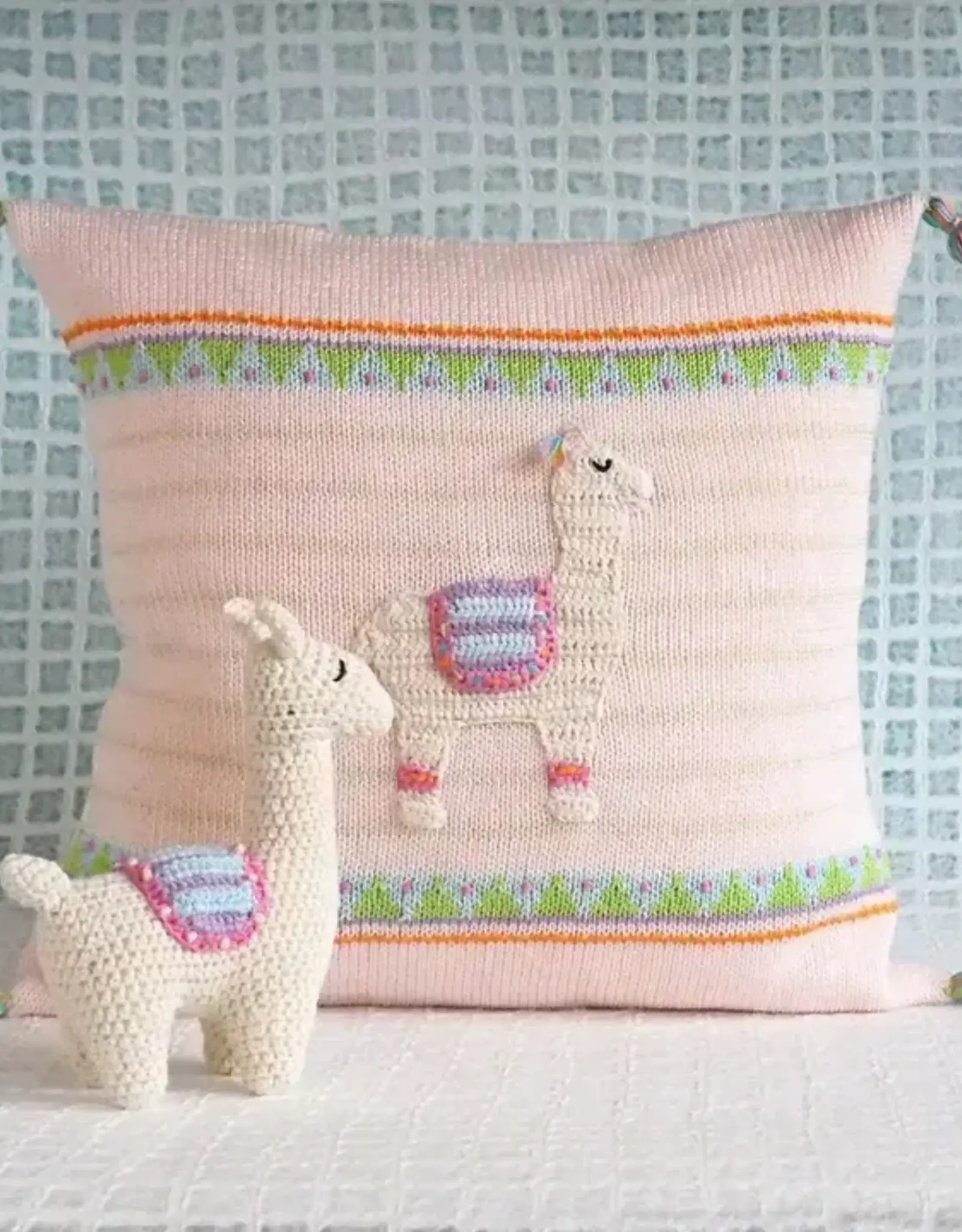 Melange Collection Crochet Llama Toy