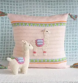 Melange Collection Crochet Llama Toy