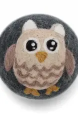 Ethical Global Brown Owl Felt Dryer Ball