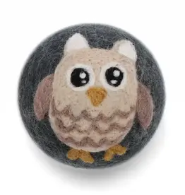 Ethical Global Brown Owl Felt Dryer Ball