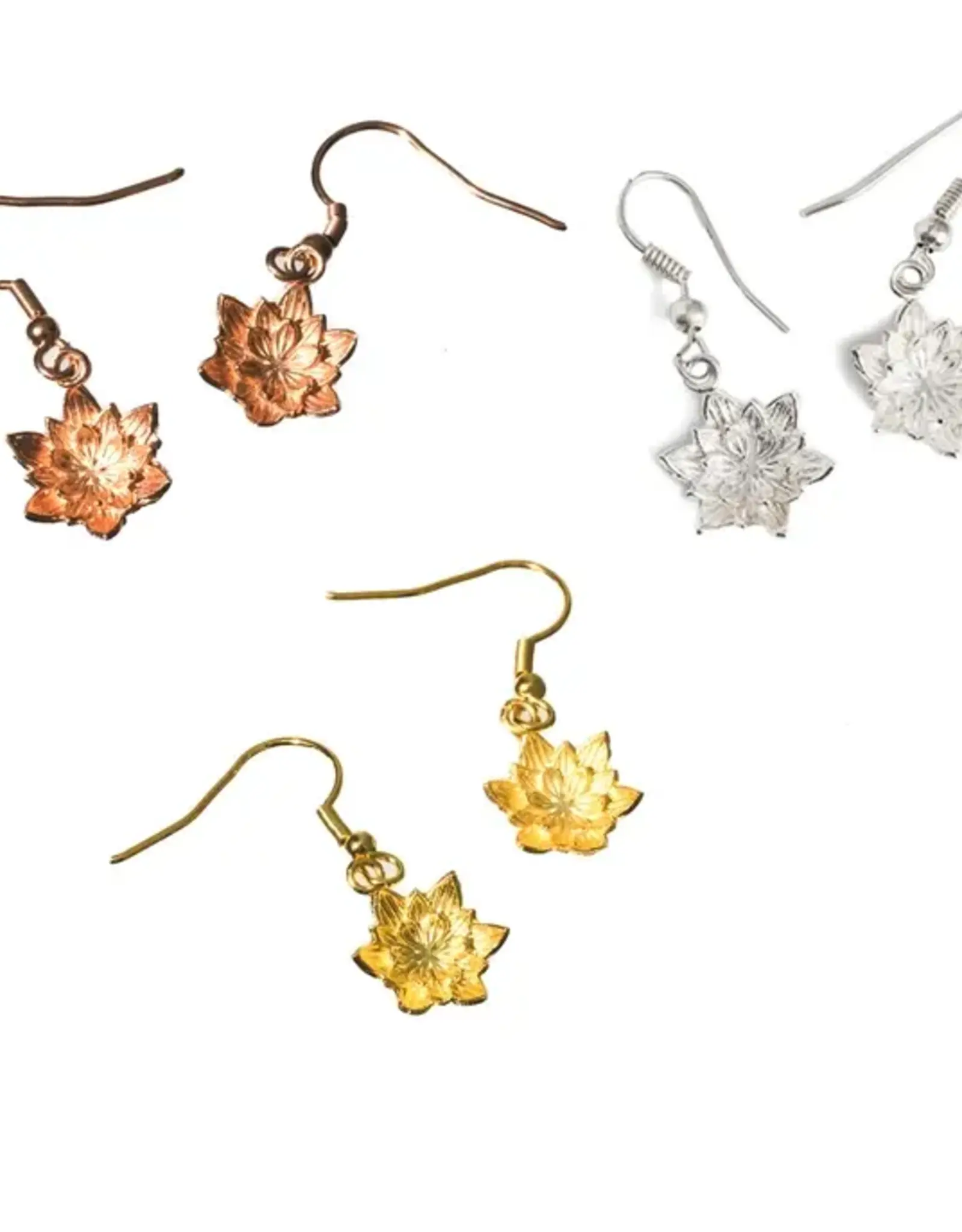 Ethical Global Lotus Earrings (Assorted)