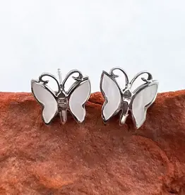 Women's Peace Collection Mother-of-Pearl Butterfly Studs