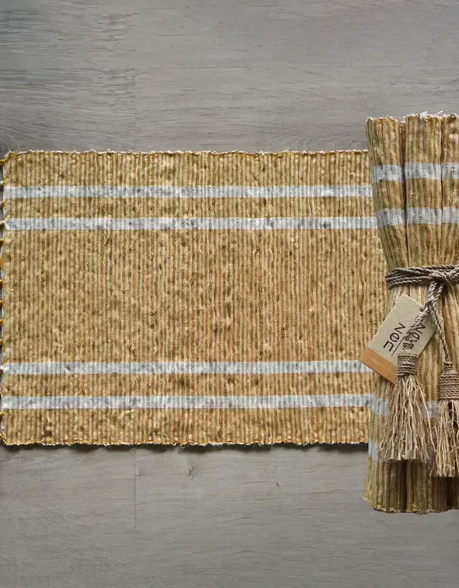 Balizen Vetiver Placemats Turmeric
