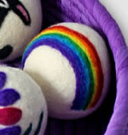Ganesh Himal Dryer Ball Rainbow